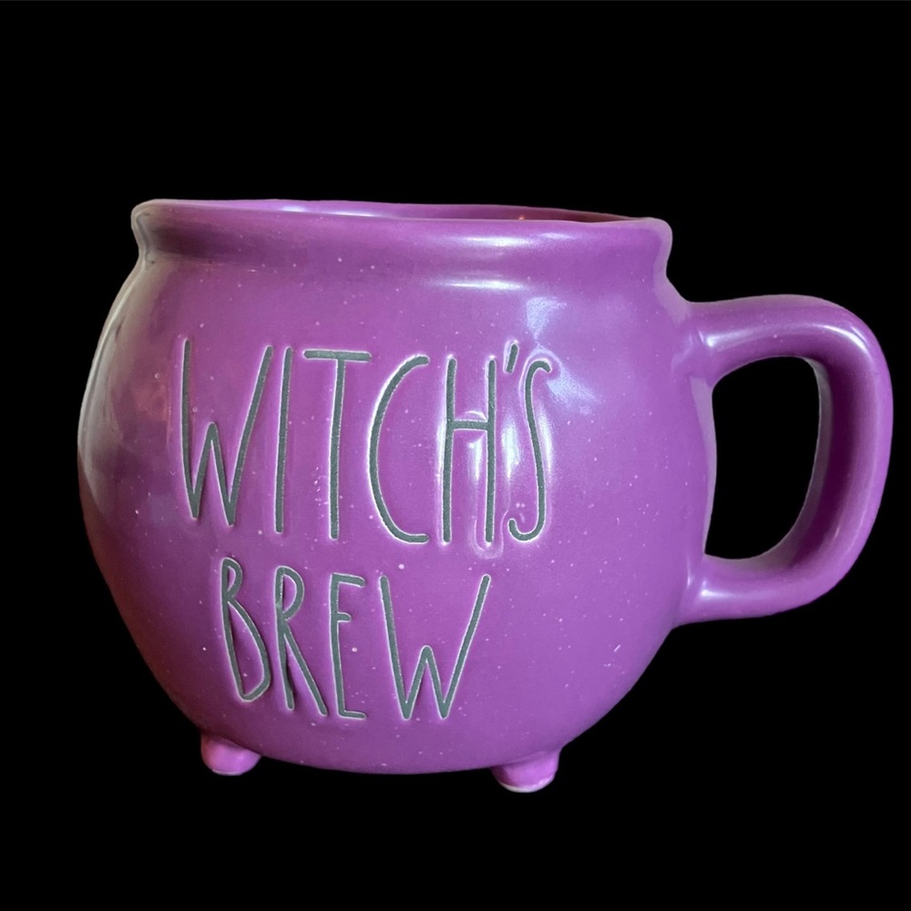 Rae Dunn Witch's Brew 2020 Purple Mug NEW WITH TAGS Cauldron